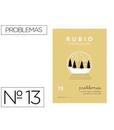 Cuaderno rubio problemas nº 13